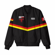 GBR Germany Premium Waterproof Bomber Jacket BLACK/ Bomber Jacket