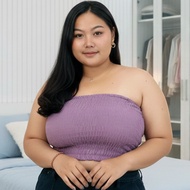 Inner jumbo tube top beach Bali wrinkled ankin jumbo