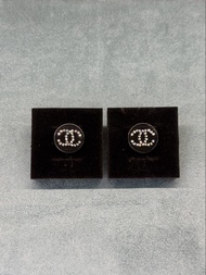 90%New二手Chanel clip earrings vintage耳夾式耳環