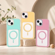 HP Casing MagSafe Pastel Color For poco F8 PRO - F8 ULTRA - F7 - F7 PRO - ULTRAF7 - F6 - F5 -F4 -F4 