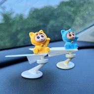 Car Decorations 360°Inertial Rotating Ornaments Cartoon Fun Car Drift Car Model