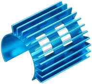 300054571 TT-02 Anodised Aluminium Motor Heatsink, Blue anodised