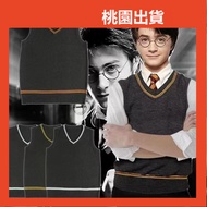 [Penghantaran dari Taiwan] Sweater Leher V Gaya Harry Potter Gryffindor Cosplay Harian Uniseks JK Pa