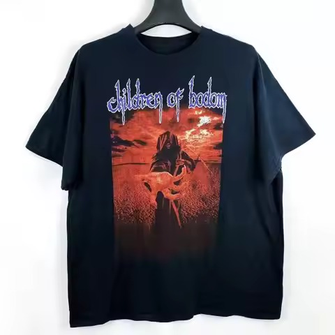 Children Of Bodom Band Remake T shirt Black S 5XL