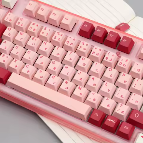 GMK Darling Theme Keycap Set 129key PBT Custom Japanese Keyboard Cap Cherry Profile Key Cap for Mech