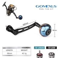 Gomexus โกเม็กซัส Hunter Galaxy 38 Light Jigging อุปกรณ์ตกปลา 68 มม. สําหรับ Shimano Stella Stradic Daiwa Satiga รอกตกปลา LMY-TA38