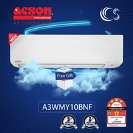 ACSON REINO+ PREMIUM INVERTER AIRCOND 5 STAR A3WMY10BF & REINO INVERTER 4/5 STAR Inverter R32 A3WMY1