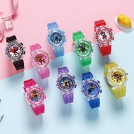 【Akula Store】Puppy PAW Patrol Cartoon Children LED Light Kids Watches For Boys Girls Students Digita