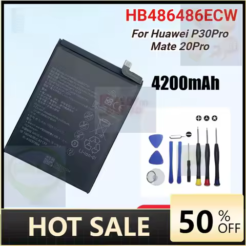 4200mAh HB486486ECW Replacement Battery for Huawei P30 Pro Mate20 Pro Mate 20 Pro P30Pro New Edition
