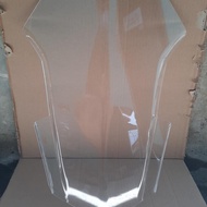 Cz6 windshield Visor Custom Nmax Adv Handmade Original Gallery ctrlz - SMOKE, 45cm