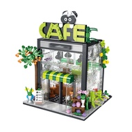 Toy Building Sets, Coffee Cafe House Building Toys Building Blocks for Girls 8-12 6-12 Gift for 6 Ye