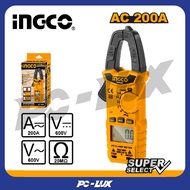 INGCO Digital Clamp Meter AC 200A Model DCM2001