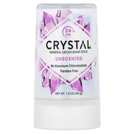 Crystal Body Deodorant Mineral Deodorant Stick Unscented 1.5 oz (40 g) Longlasting up to 24 hours - 