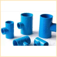 Pvc blue tee reducer 2inch. 2x3/4, 2x1, 2x1-1/4, 2-1/2 ◨ ◭