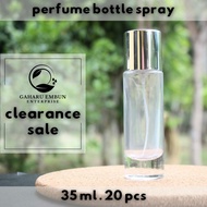 GAHARU EMBUN Clearance Sale Spray Perfume Bottle 35 ML (20 BOTTLE + FREE 8 PERFUME BOX)