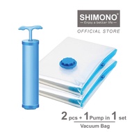 Shimono Travel Storage Resealable/ Vacuum Storage Bag/Compression Bag