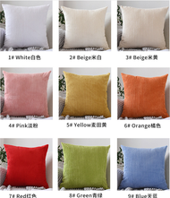 Nordic Back Cushion Cover 30x50cm 40x40cm 45x45cm Pillowcase Throw Pillowcase Cover Waist Pillowcase