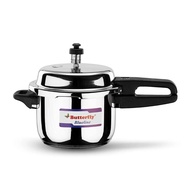Butterfly Blue Line Stainless Steel Outer Lid Pressure Cooker, 3 Litre