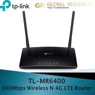 TP-Link TL-MR6400 Apac 300Mbps 4G LTE Wireless Wifi Modem Router Direct Sim Card Support Unifi Air