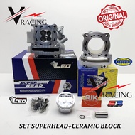 Combo Set Leo/S1R Thailand Superhead+Espada Ceramic Block Y15ZR/LC135 57mm/60mm/62mm/63mm/65mm