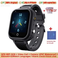 ZUZG LT21 4G Smart Watch Kids GPS Tracker WIFI SOS Video Call Monitor IP67 Waterproof Camera Child Smartwatch Baby PK