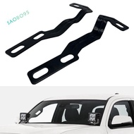 LED Light Pod Metal Hood Mount Bracket Ditch Hood Light Brackets Parts Kit for 2016-2020