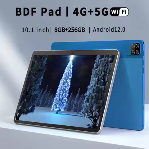 Global Firmware 10.1 Inch Tablets 8GB RAM 256GB ROM 1280x800 HD Android 12 Tablet 4G LTE Network Pho