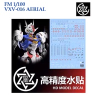 [CHEN SING ]  FM01 FM 1/100 VXV-016 AERIAL GUNDAM WATER SLIDE DECAL