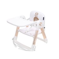 APRAMO - Flippa 兒童便攜餐椅連專用坐墊及收納提袋 (白/金) (新舊款隨機發貨)