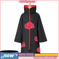 Naruto Costume Akatsuki Cloak Cosplay Sasuke Uchiha Cape Cosplay Itachi Clothing Cosplay costume S-X