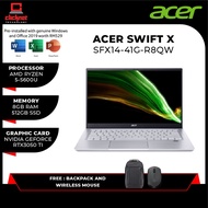 ACER SWIFT X SFX14-41G-R8QW R5 / SFX14-41G-R5WY R7 Ryzen Laptop (8/16GB, 512GB SSD, RTX3050Ti_4GB, 1