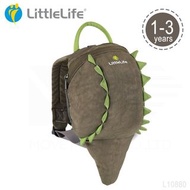 英國LittleLife 鱷魚造型防水背包 防走失拉繩