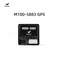 HGLRC M100-5883 M10 GPS Module with Compass Ceramic Antenna On-board LED Indicators 21x21mm for RC A
