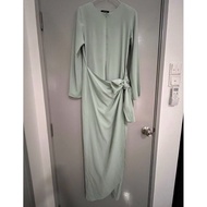 PRELOVED JEMELS Women Dress Mint Green