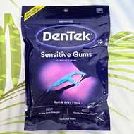 ไหมขัดฟัน ไหมนุ่มพิเศษ ดูแลเหงือก Comfort Clean Sensitive Gums 150 Floss Picks (DenTek®)