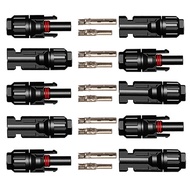 5 Pairs/Lot Solar Connectors with 2pcs Spanner Waterproof Solar Panel Connector SOLAR PV Connector F