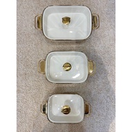 Gold Ceramic Buffet Set White Gold Buffet Set
