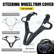 Car Steering Wheel Cover Garnish Honda City 2009-2014 Honda Fit / Jazz 2008-2014 Steering Wheel Trim