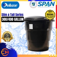 300/400 Gallon Deluxe Polyethylene Round (Slim & Tall) Type Water Tank