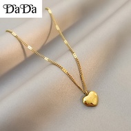 916 gold women's necklace love titanium steel pendant girlfriend birthday gift jewelry