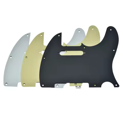 Dopro Matte Aluminum Tele Pickguard Matte Anodized TL Pick Guard Metal Scratch Plate for USA/Mexico 