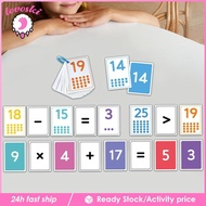 [Lovoski] Number Flash Cards 0-25 Math Cards,Addition Subtraction,Flashcards Math Games