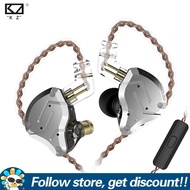 KZ ZS10 PRO Earphone 4BA+1DD Hybrid Technology Earbuds Audiophiles  HIFI Bass Music IEM Headphone St