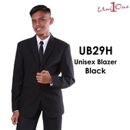 FALCON Unisex Black Blazer. Blazer Only. 黑色西装外套 [UB29H]
