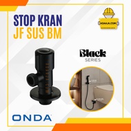 Stop Faucet Black JF SUS BM 1/2" Branch 1 - Onda