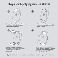 Mouse Skates for Logitech G Pro Wireless/G Pro X Superlight/Superlight 2 DEX/Pro 2 Lightspeed Mouse 