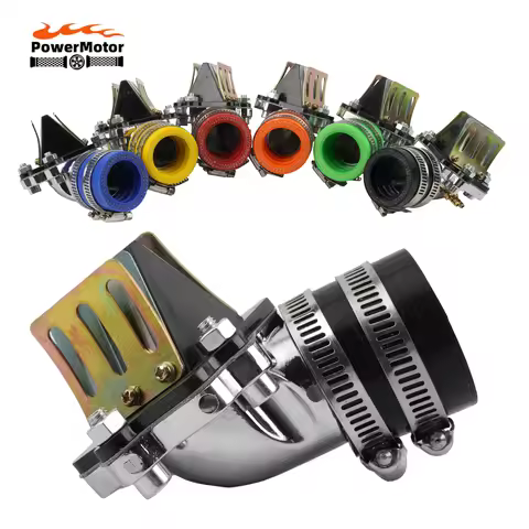Motorcycle Carburetor Intake Manifold Horizontal Minarelli for Yamaha JOG 50 90 3KJ 1e40qmb 4DM Moto