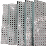 Number Sticker Size Number 0-40