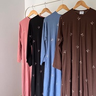 Croquette Embroidery Abaya