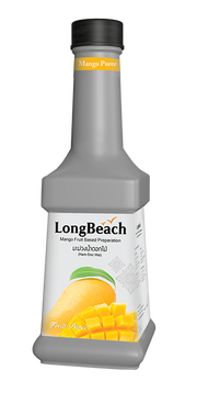 ลองบีช เพียวเร่ (1/2) 🍓ไซรัปผลไม้  LongBeach Syrup Fruit Puree